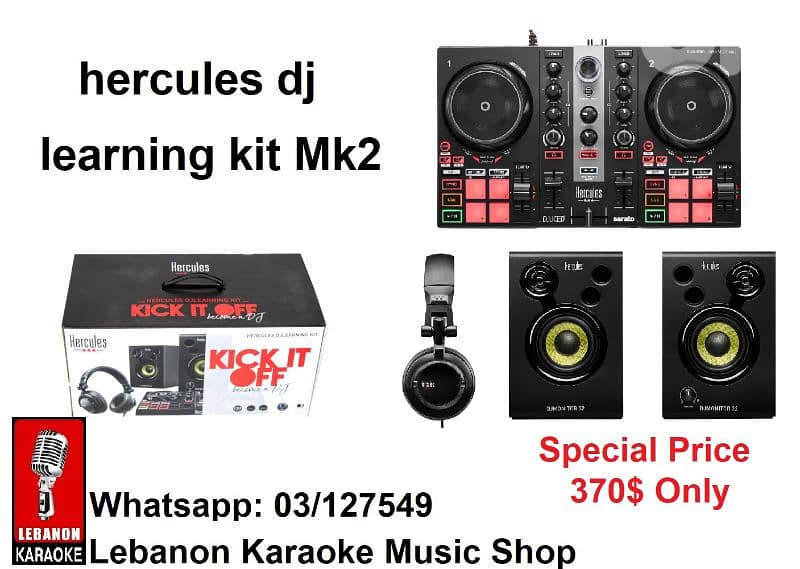 Hercules Djlearning kit MK2 0