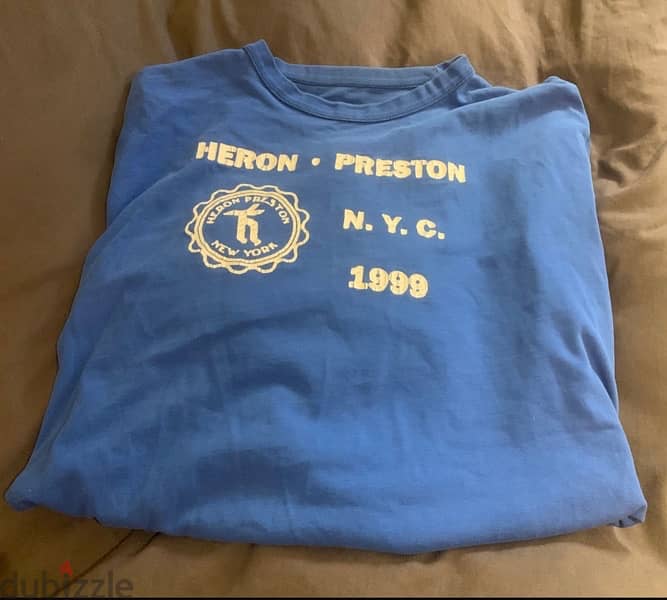 heron preston tee t shirt 1