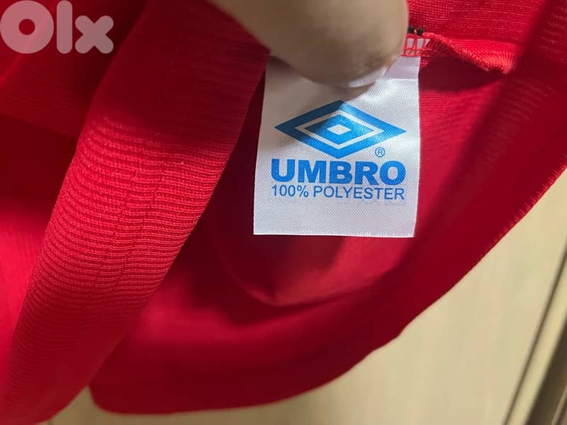 Manchester United 2000 umbro home historic special edition jersey 1