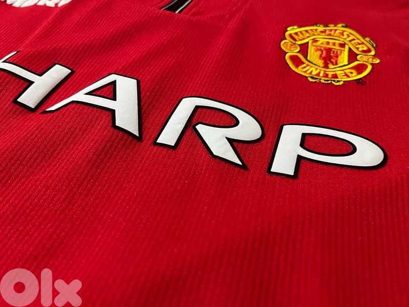 Manchester United 2000 umbro home historic special edition jersey 2
