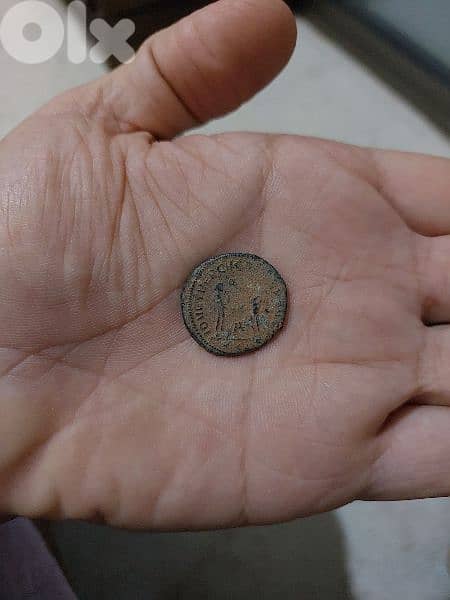 Ancient Roman Bronze Coin for Emperor Deocletian year 28AD 1