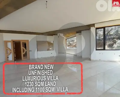 Underpriced Unfinished Luxurious Villa in Cornet l Hamra REF#PB106635 Underpriced Unfinished Luxurious Villa in Cornet l Hamra REF#PB106635