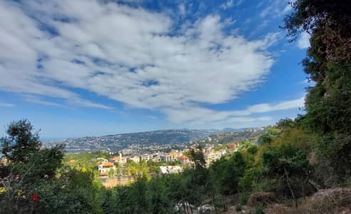 1250 Sqm | Land For Sale In Mhaydseh | Open Mountain View