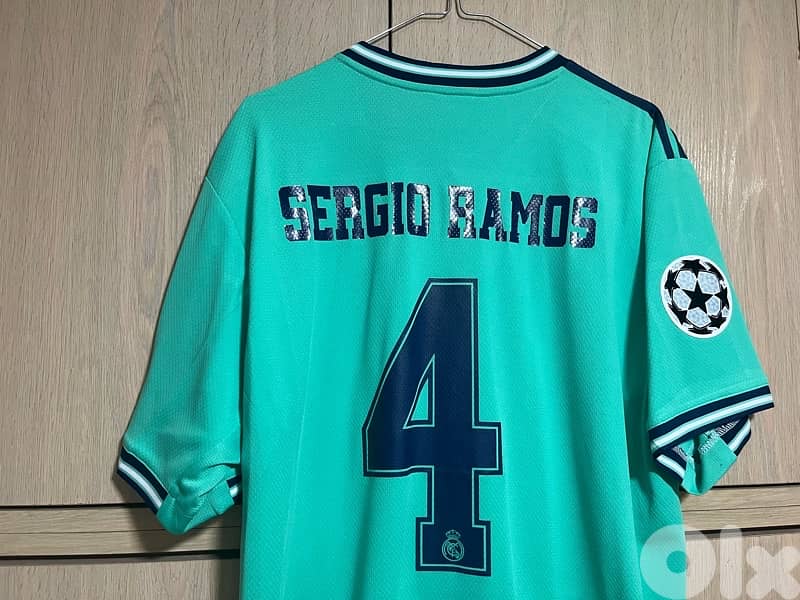 Real Madrid sergio Ramos 4 2019 mint player version adidas jersey 0
