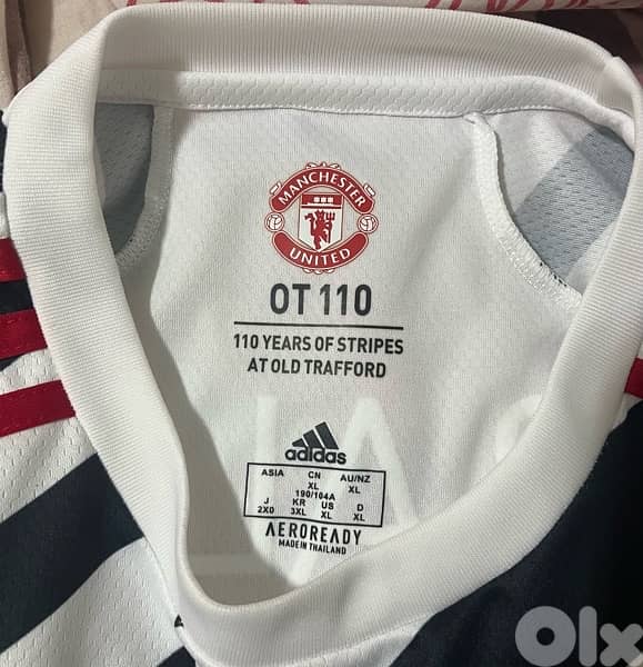 Manchester United sr alex 26 years special edition adidas kit 2