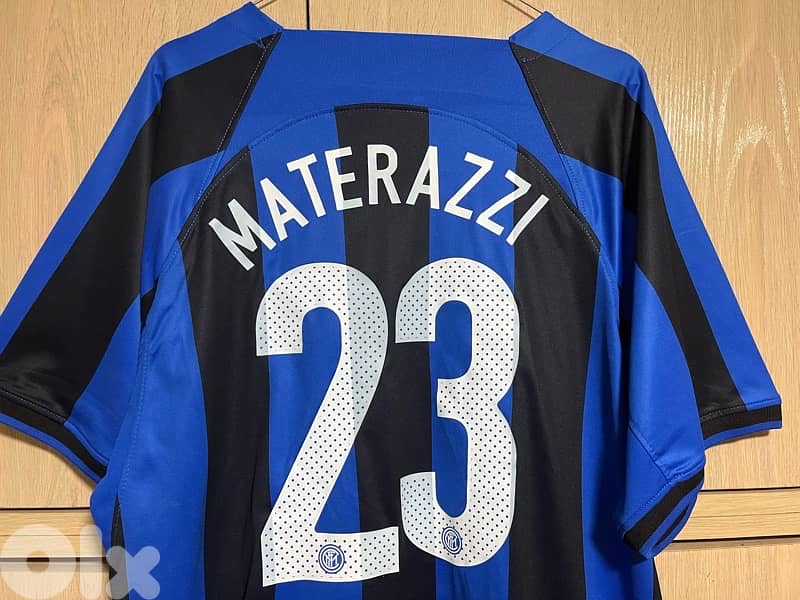 inter milan Materazzi 23 nike limited edition nike kit 0