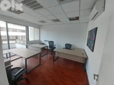 180 Sqm | Fully Furnished Office For Rent In Achrafieh |Prime Location