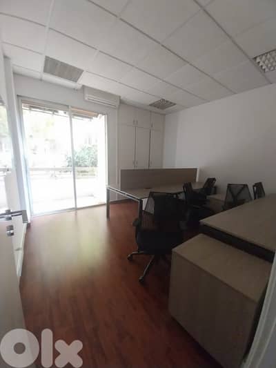 180 Sqm | Fully Furnished Office For Rent In Achrafieh |Prime Location