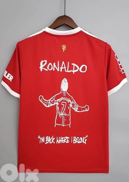 Manchester United ronaldo CR7 the goat jersey special edition 1