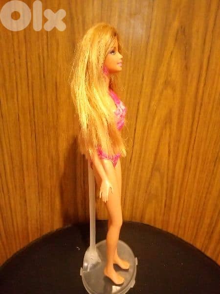 BATH PLAY FUN BARBiE Mattel 2010 As new doll, her swim suit, bend legs 4