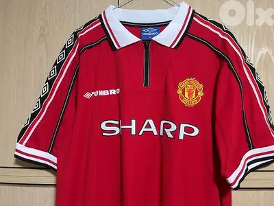Manchester United 1999 special edition home historic umbro jersey