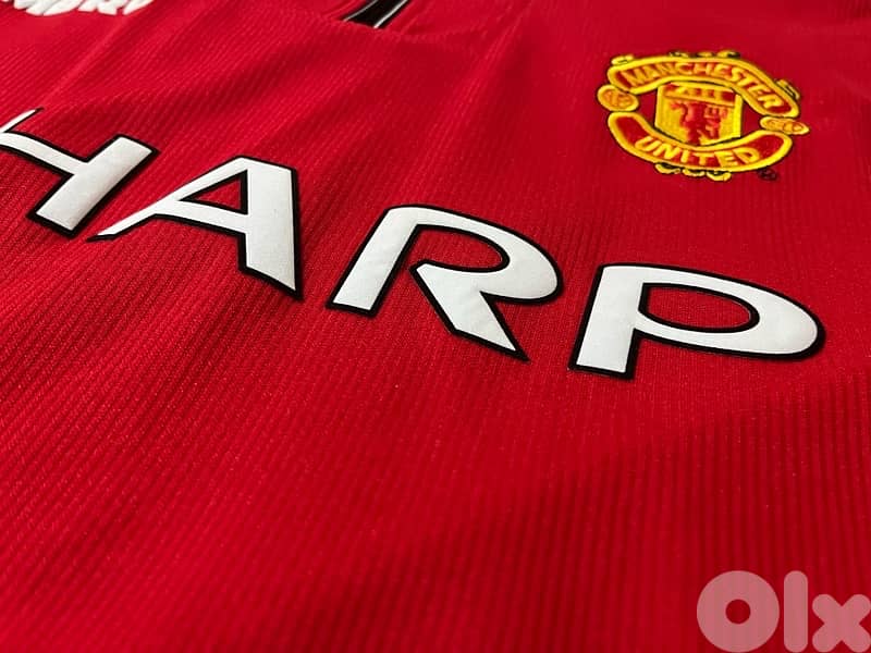 Manchester United 1999 special edition home historic umbro jersey 2