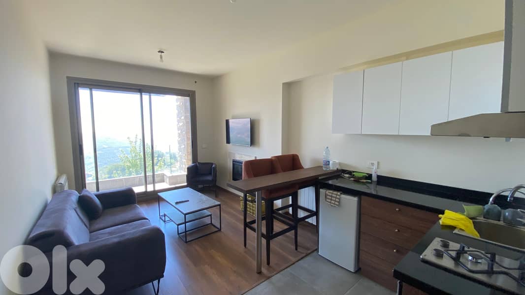 Chalet for sale in Faqra/ New/ Furnished/ Amazing view/ Pool 3