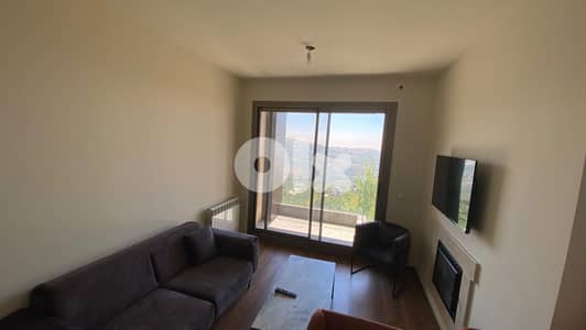 Chalet for sale in Faqra/ New/ Furnished/ Amazing view/ Pool