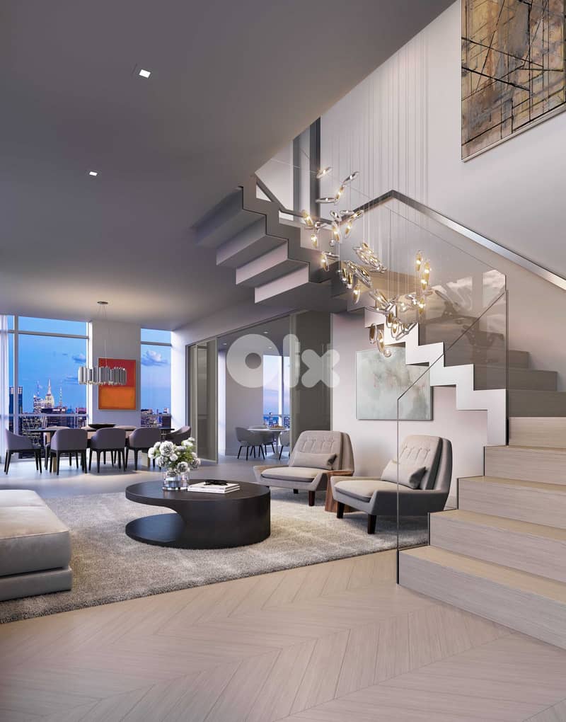 PENTHOUSE IN RAWCHE + SEA VIEW (600SQ) 6 BEDROOMS + TERRACE , (AM-152) 0