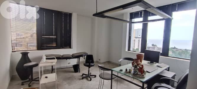 70 Sqm | Office Or Clinic For Rent In Antelias | Sea View