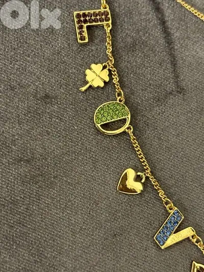 INC NECKLACE, valentine gift, with gold color "LOVE"