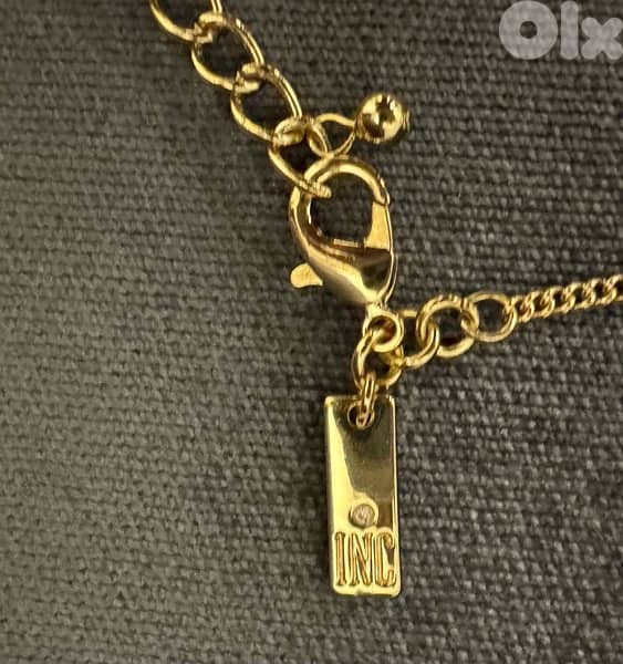 INC NECKLACE, valentine gift, with gold color "LOVE" 2