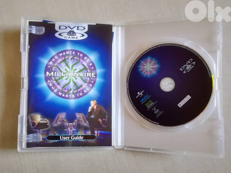 participate in " Who wants to be a millionaire " on ur DVD player 1