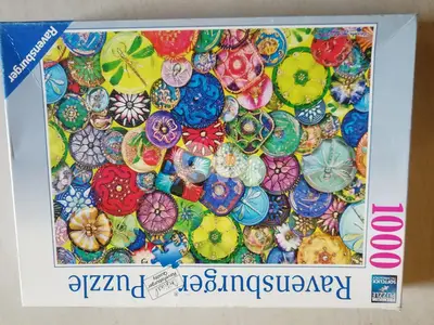 "Beautiful buttons" Ravensburger puzzle 1000 70*50cm used