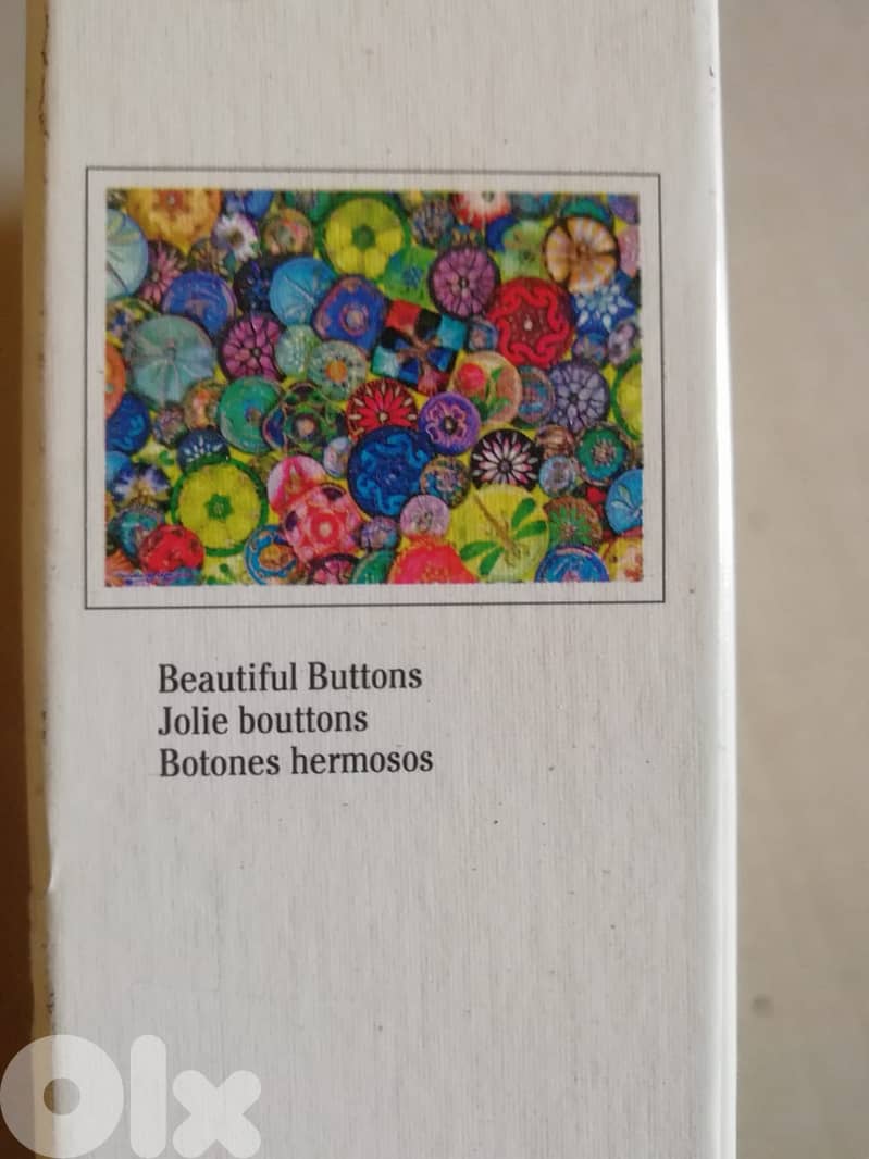 "Beautiful buttons" Ravensburger puzzle 1000 70*50cm used 2