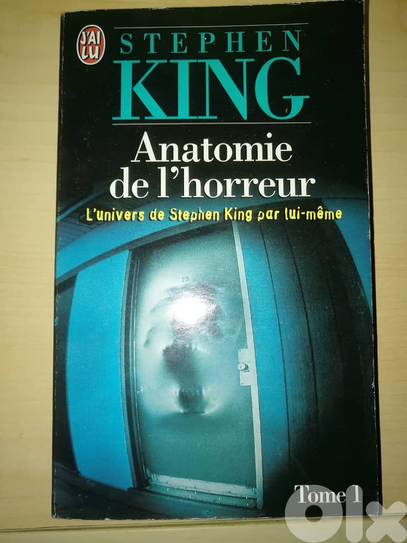 Stephen king "Anatomie de L horreur "  Tom 1 0
