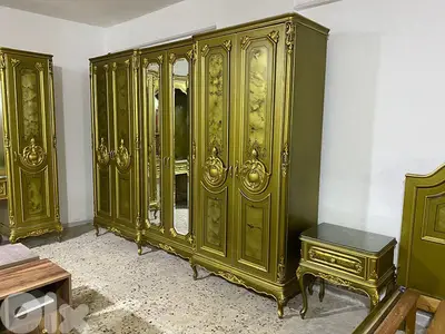 اوضة نوم شغل توصاية خشب زان ولاتي كلا