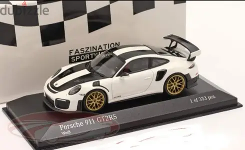 Porsche GT2-RS Weissach 2018 diecast car model 1;43