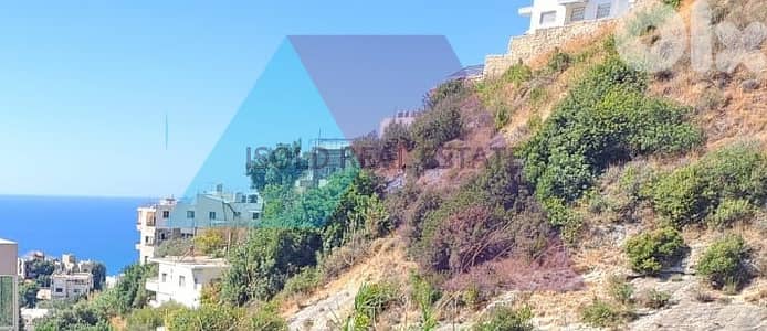 840 m2 land+open mountain view for sale in Blat - أرض بلاط جبيل