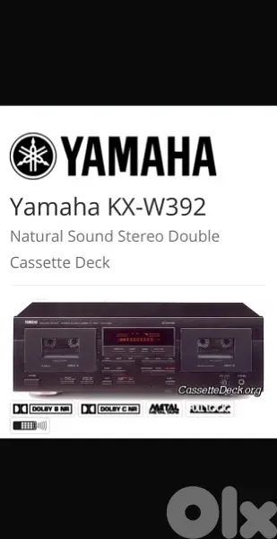 Yamaha Double Deck Kxw 392