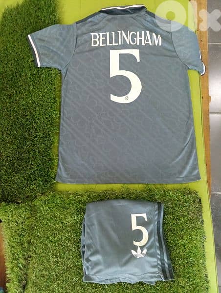 Real Madrid Bellingham Third football Shirt & Short 2024-25 0