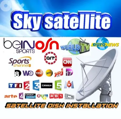 تركيب الستلايت الدش ستالايت لبنان satellite lebanon