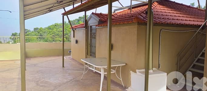 Roof Studio +Terrace for Rent in Yarze روف للاجار في اليرزة