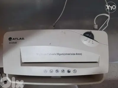 Paper shredder فرامة ورق