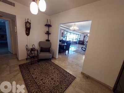 400 SQM Fully Furnished Apartment in Mtayleb, Metn with Sea View