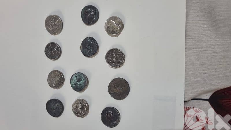 bargain  price silver Roman  coins 15 dollars the grams 0