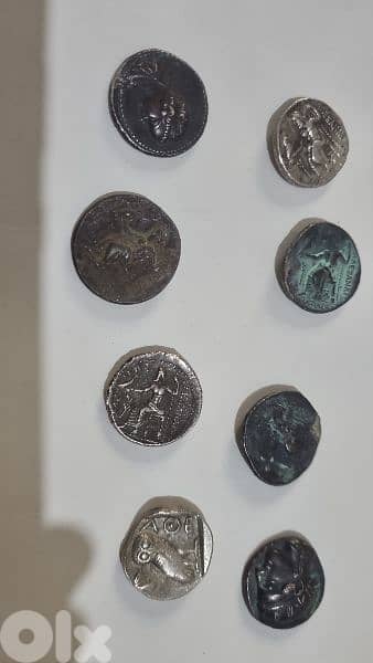 bargain  price silver Roman  coins 15 dollars the grams 4