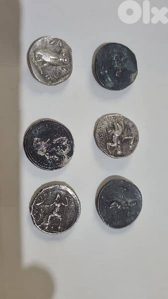 bargain  price silver Roman  coins 15 dollars the grams 8