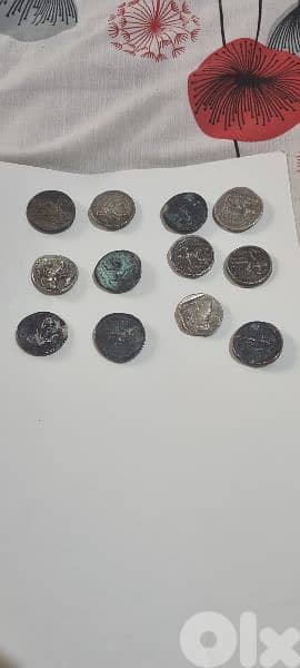 bargain  price silver Roman  coins 15 dollars the grams 10