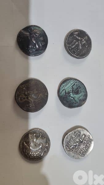 bargain  price silver Roman  coins 15 dollars the grams 12