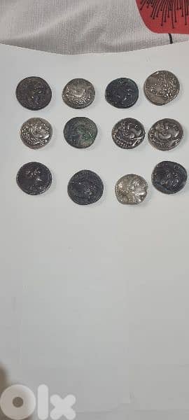 bargain  price silver Roman  coins 15 dollars the grams 13