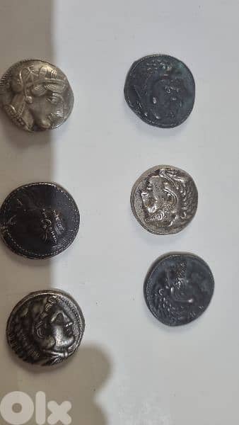 bargain  price silver Roman  coins 15 dollars the grams 14