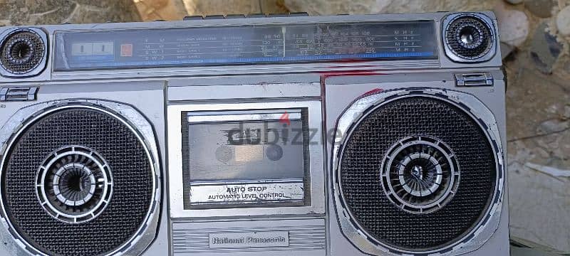 National Panasonic  MODEL NO. RX-4960F مسجلة قديمة من سنة 1980 0