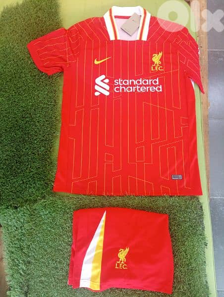 Liverpool Football PL Champion Shirt & Short 2024-25 0