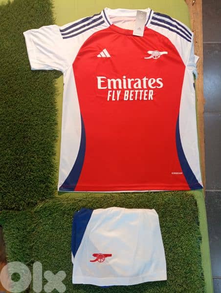 Arsenal Home football Shirt & Short 2024-25 0