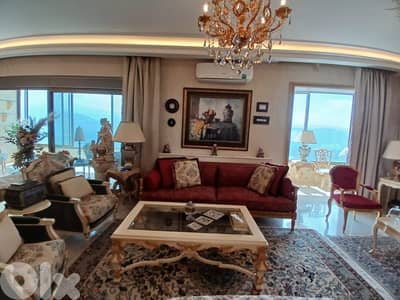 L15968-Fully Furnished Decorated Apartment For Sale in Broumana