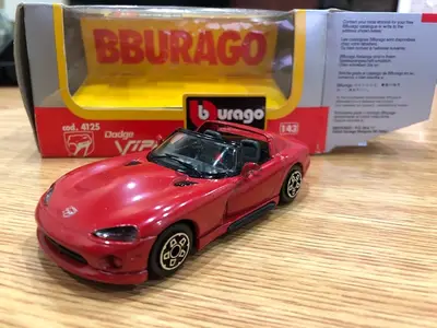 dodge viper RT/10 diecast car 1/43