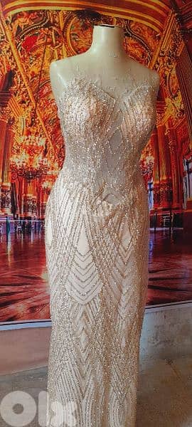 evening dress large size for rent 1