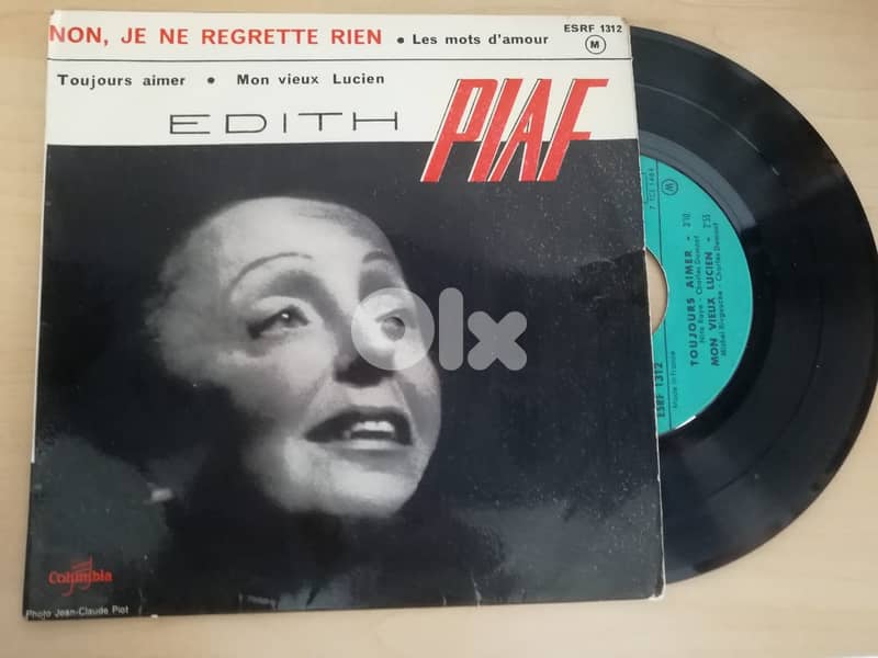 Edith Piaff  45t 7" vg cond 0