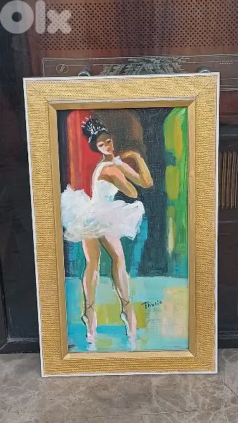 لوحة رسم زيتي اوروبية